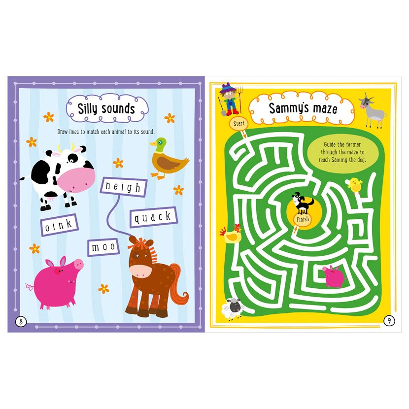 Farmyard Fun Sticker Activity Case
