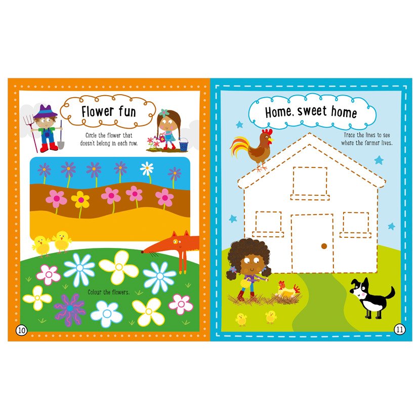 Farmyard Fun Sticker Activity Case