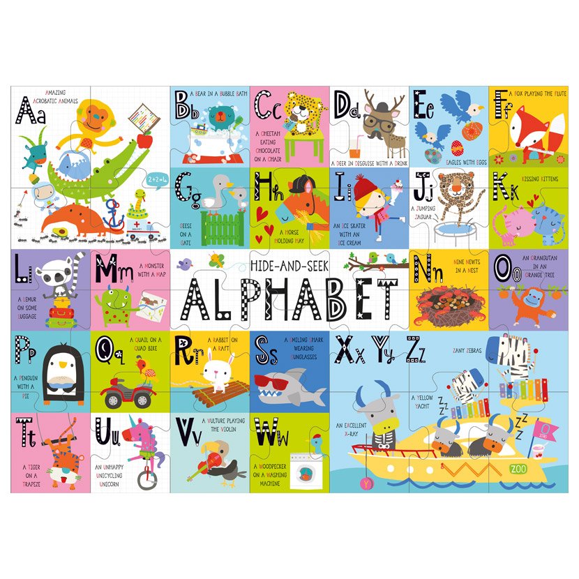 Hide and Seek ABC Box