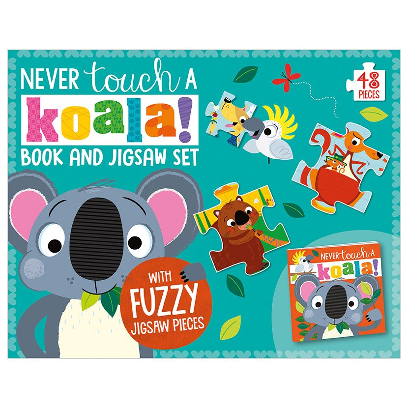First Spread of Never Touch a Koala! (9781789478914)