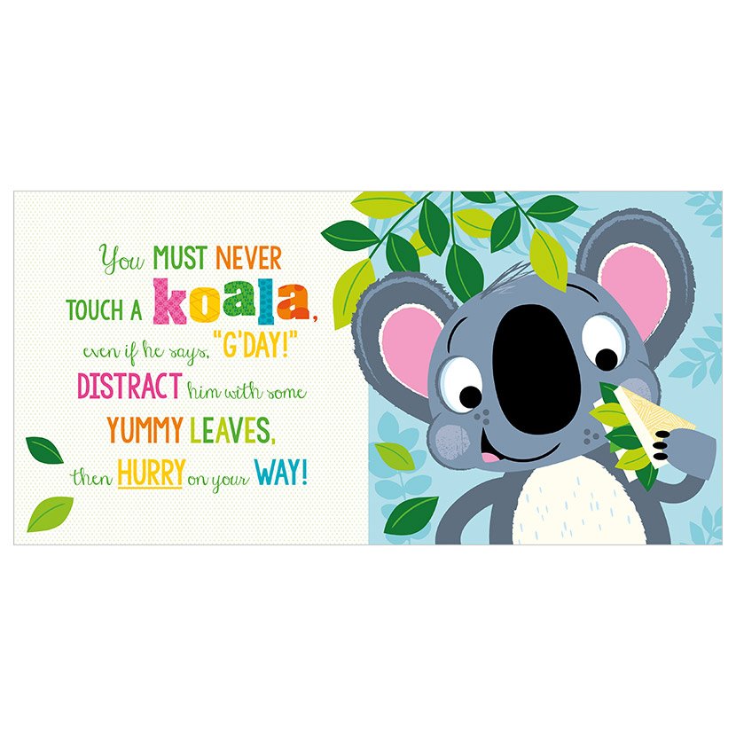 Never Touch a Koala! Book and Jigsaw