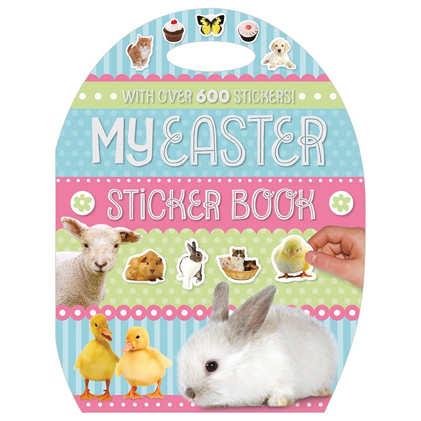 First Spread of My Easter Sticker Book (9781786924636)