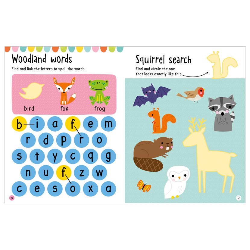 Big Stickers for Little Hands Woodland Friends