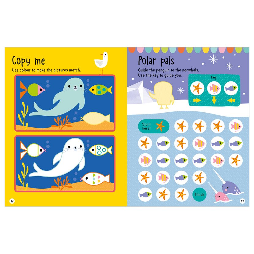 Big Stickers for Little Hands Ocean Creatures