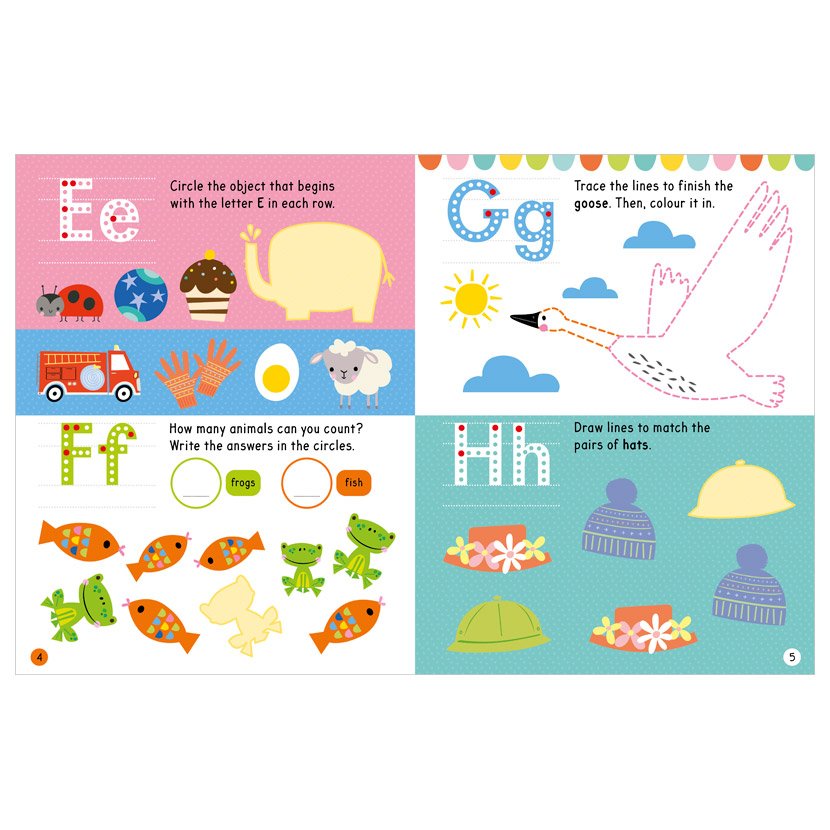 Big Stickers for Little Hands ABC