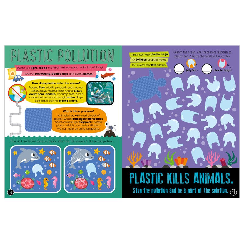 My Precious Planet Caring for our oceans activity book