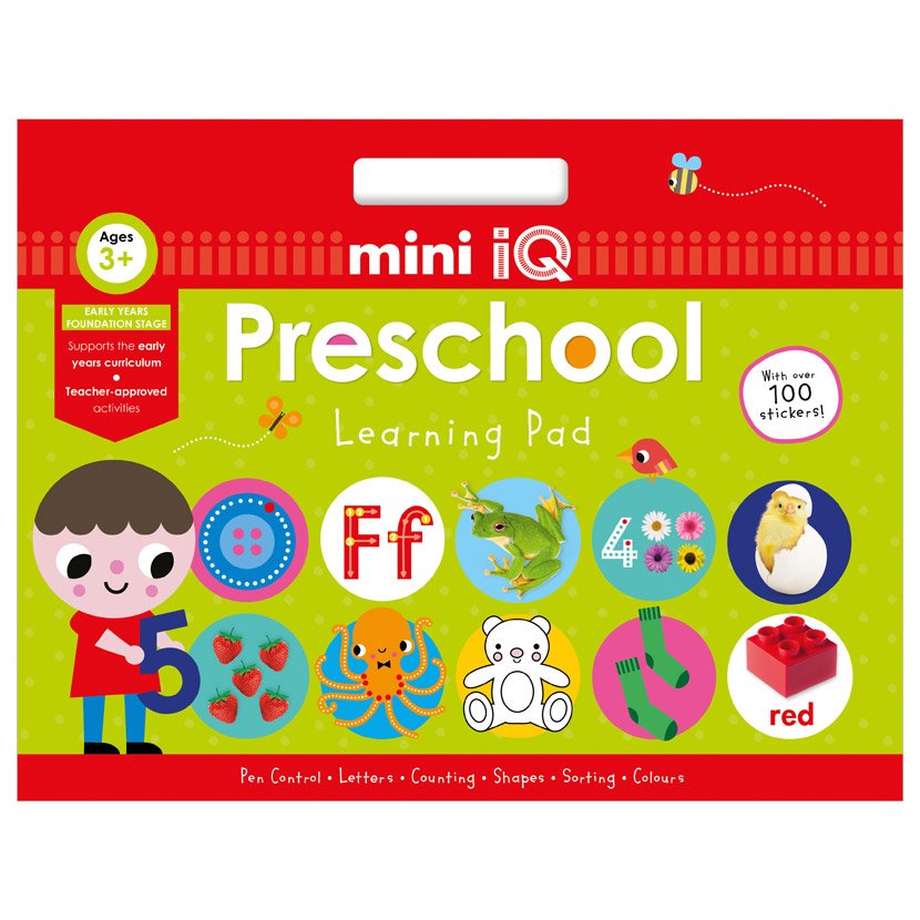 First Spread of Learning Pad Preschool (9781803379296)