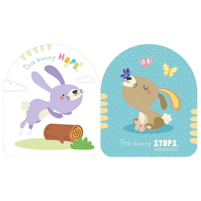 Sensory Snuggables Bunny Soft Book