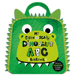 Cover of My Green and Scaly Dinosaur ABC Backpack (9781805447450)