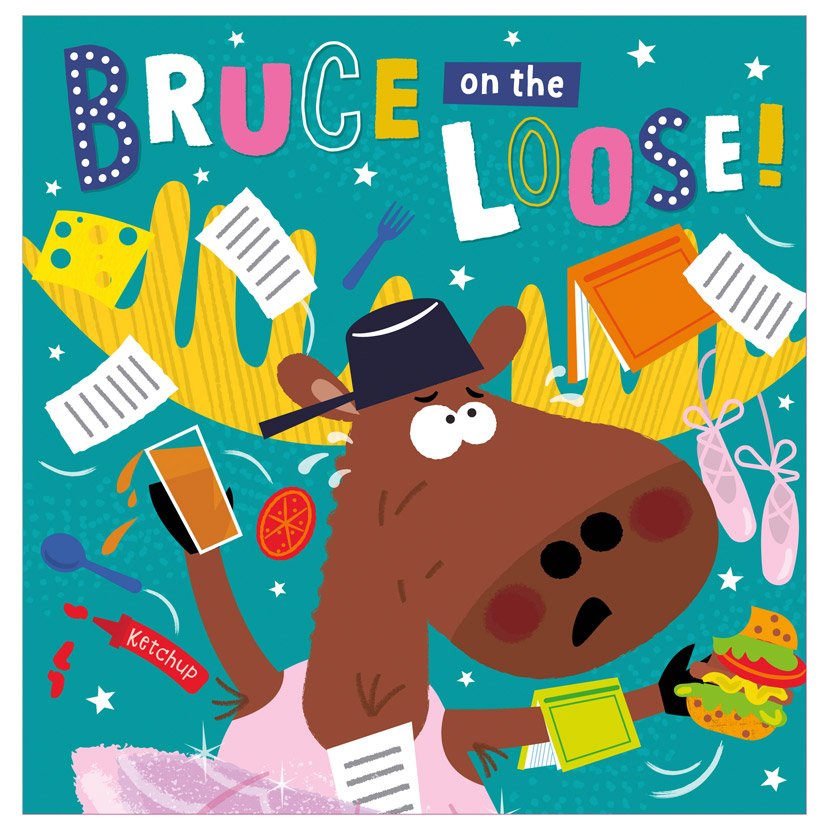 First Spread of Bruce on the Loose! (9781805446965)