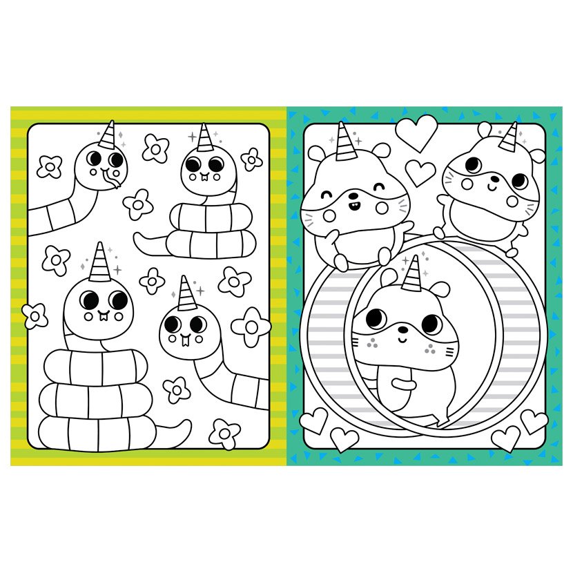 Little Artist Cutiecorns Pets Colouring Book