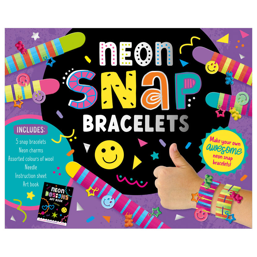 Neon Snap Bracelets