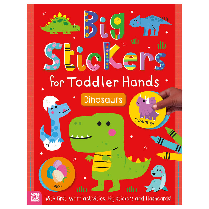 Big Stickers for Toddler Hands: Dinosaurs