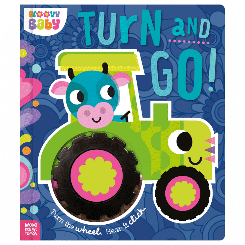 Cover of Groovy Baby Turn and Go! (9781836422556)