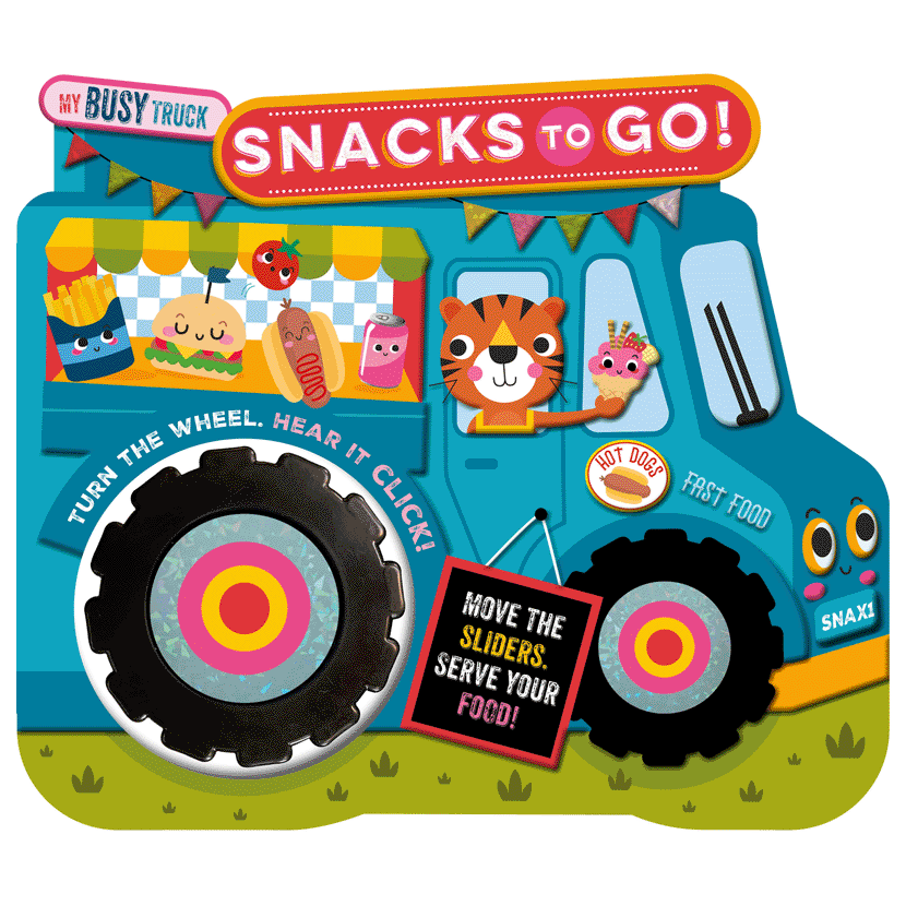 Cover of My Busy Truck Snacks to Go! (9781836424673)