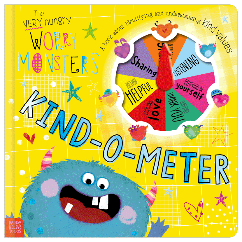 Cover of The Very Hungry Worry Monsters Kind-o-meter (9781836424598)