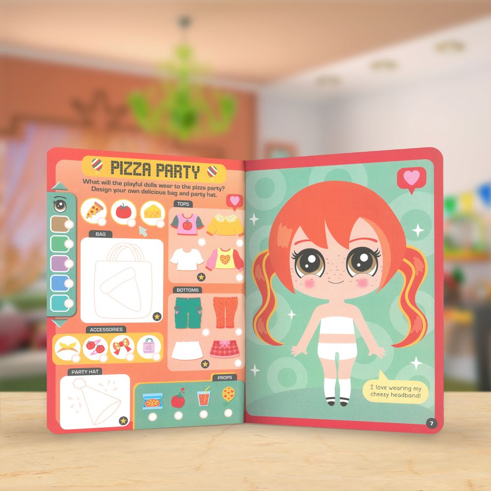 Dress Up Fashion Dolls Snack Planet