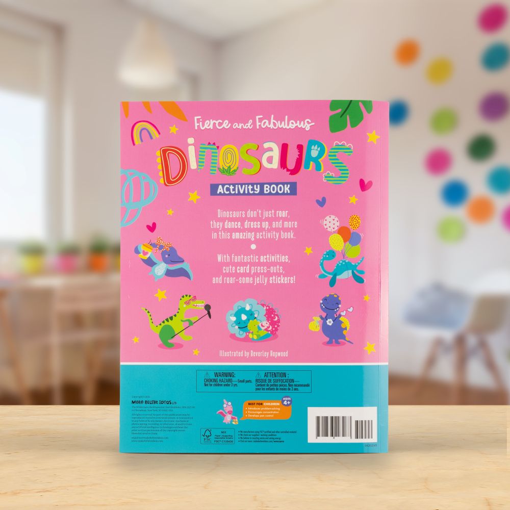 Fierce and Fabulous Dinosaurs Activity Book