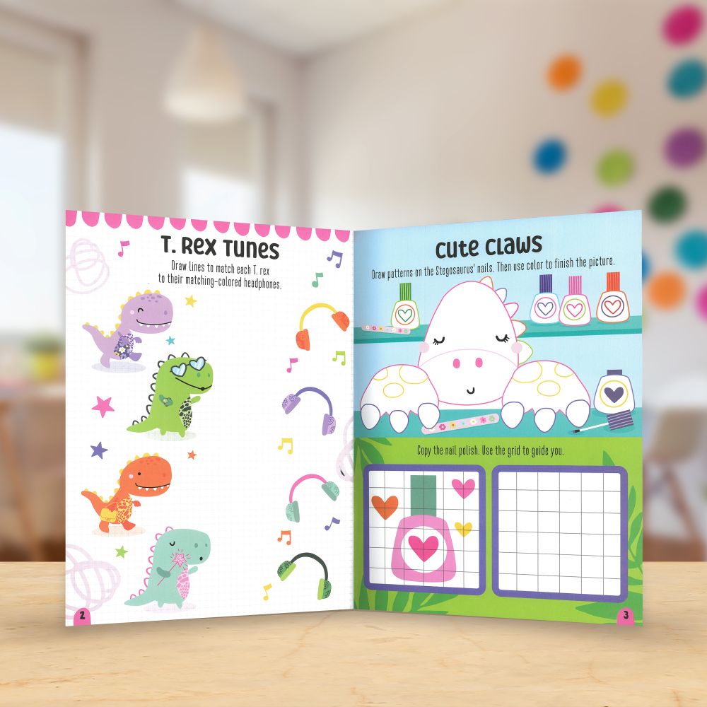 Fierce and Fabulous Dinosaurs Activity Book