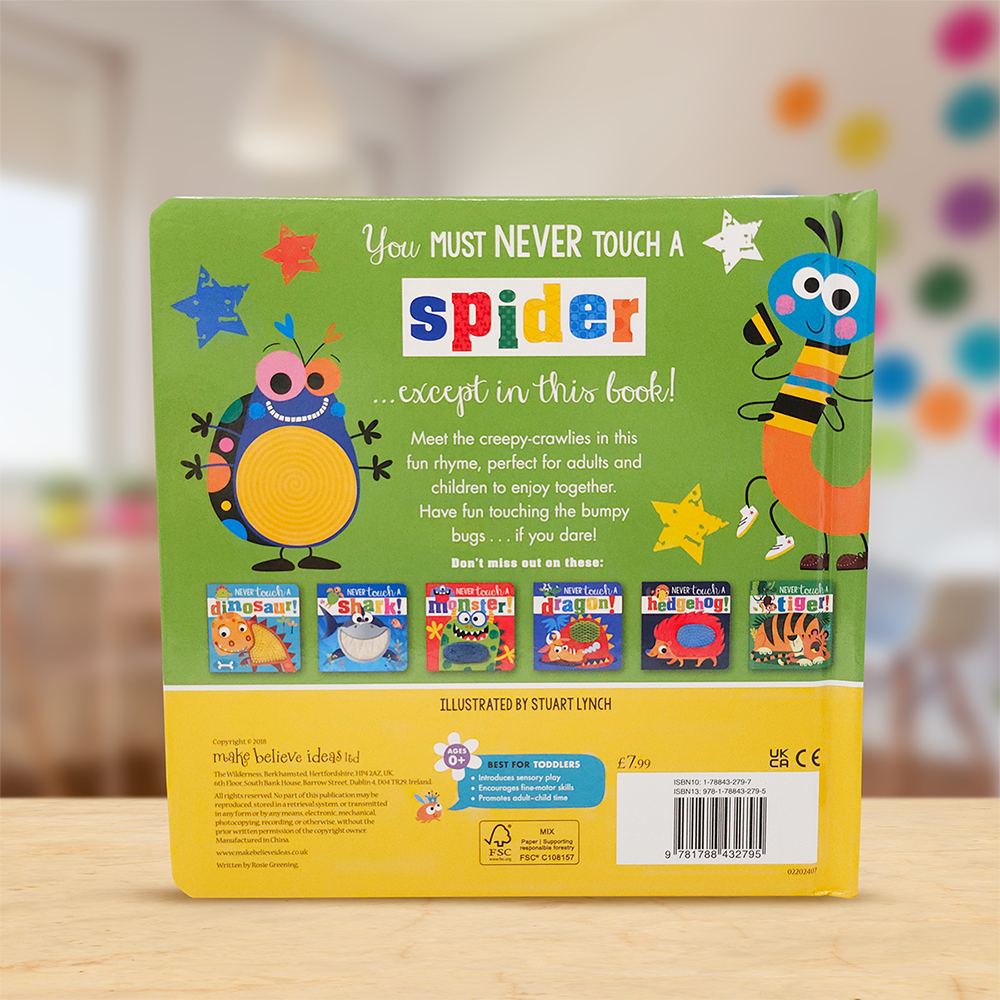 Never Touch a Spider!