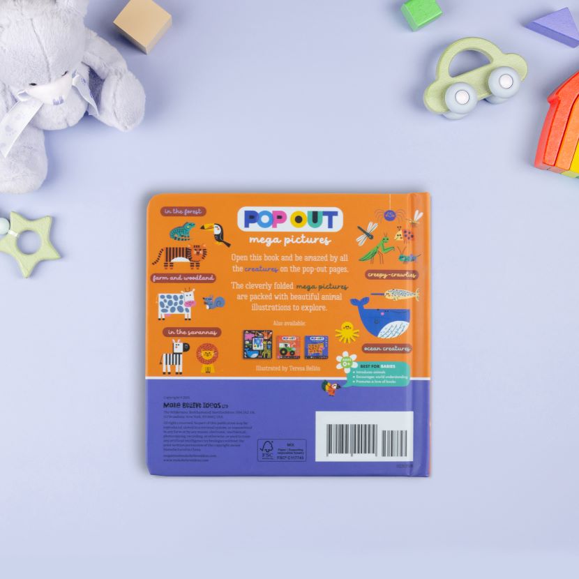 Pop Out Mega Pictures Animals