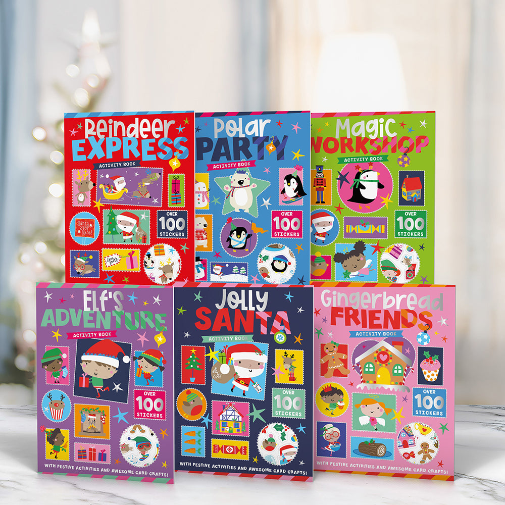 Christmas Collection Sticker Activity