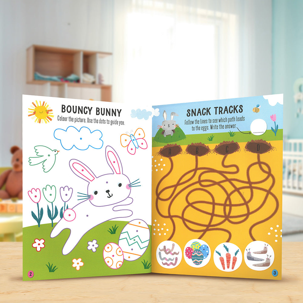 Hoppy Bunnies Activity Book