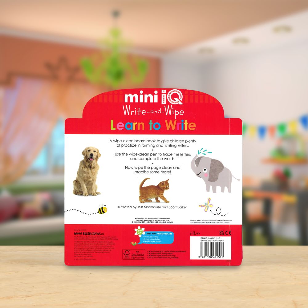Mini iQ Write-and-Wipe Learn to Write