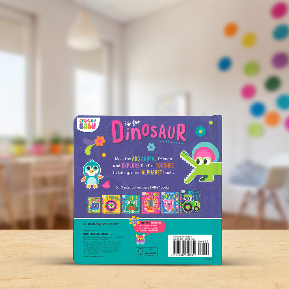 Groovy Baby D is for Dinosaur