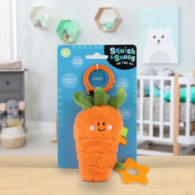 Squish and Snugg On The Go Carrot