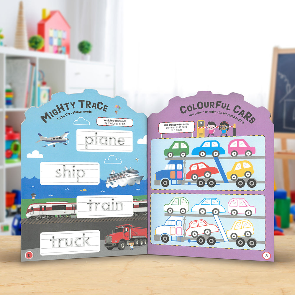 Mighty Machines Activity Book