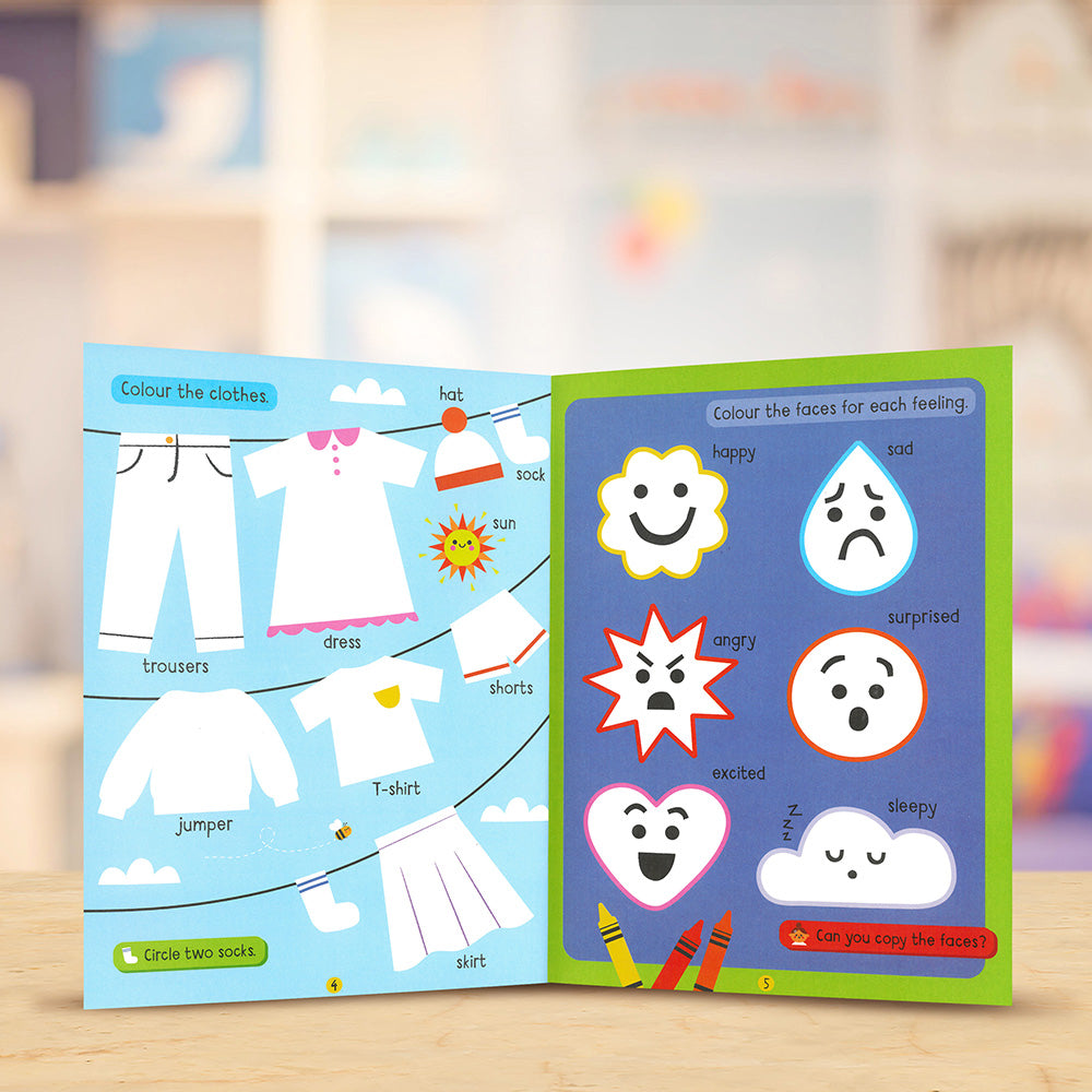 Big Stickers for Toddler Hands: First Words
