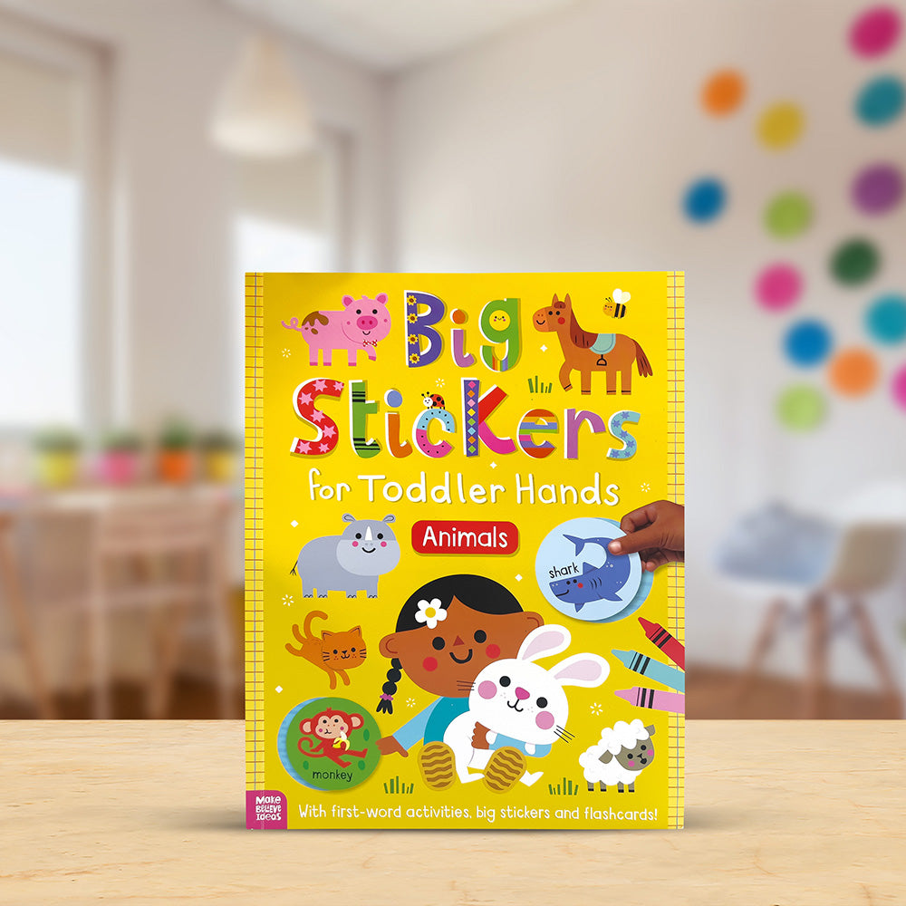 Big Stickers for Toddler Hands: Animals