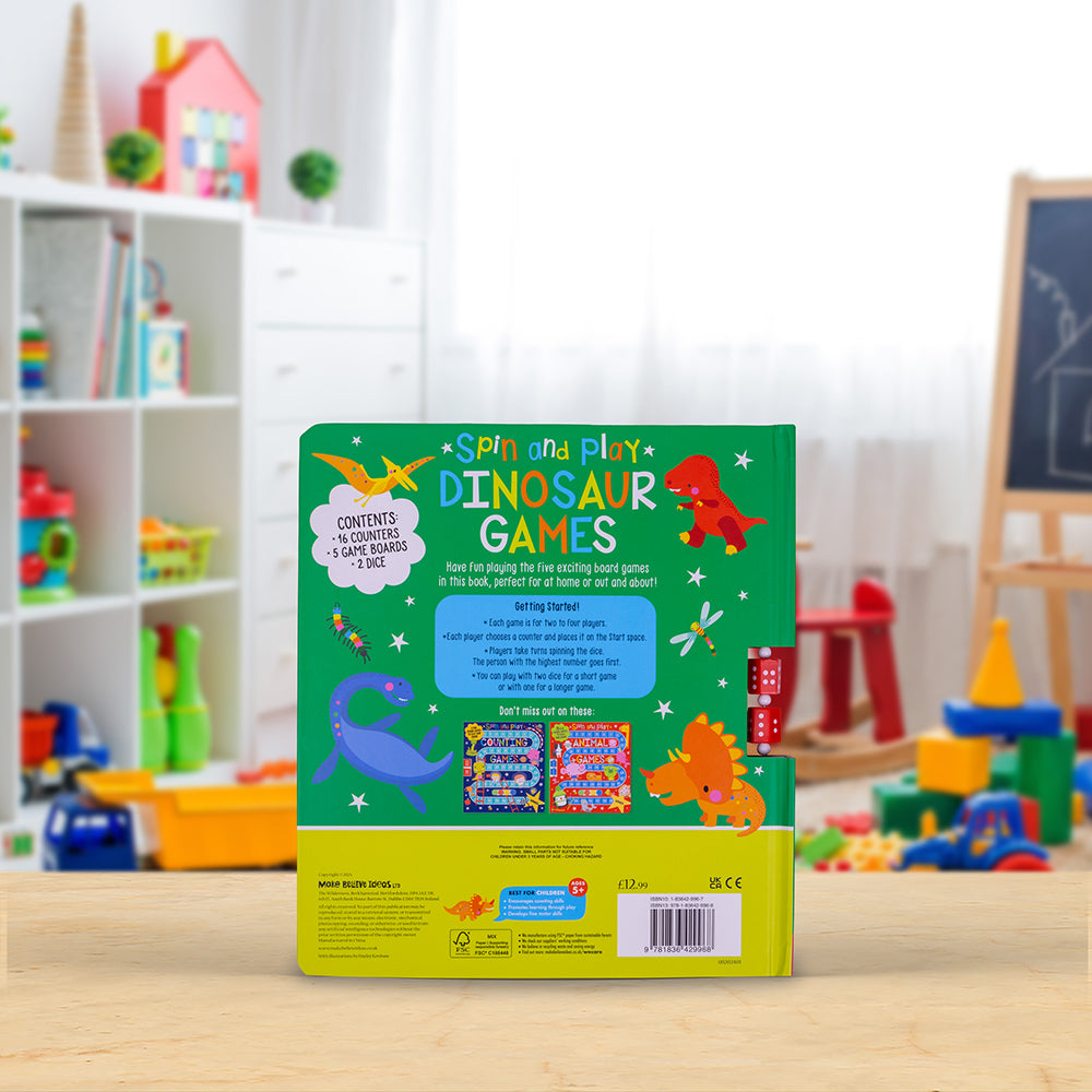 Spin and Play Dinosaur Games