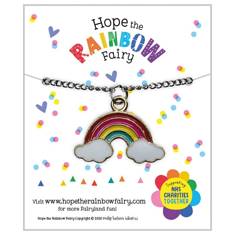 First Spread of Hope the Rainbow Fairy Necklace (5060236481931)