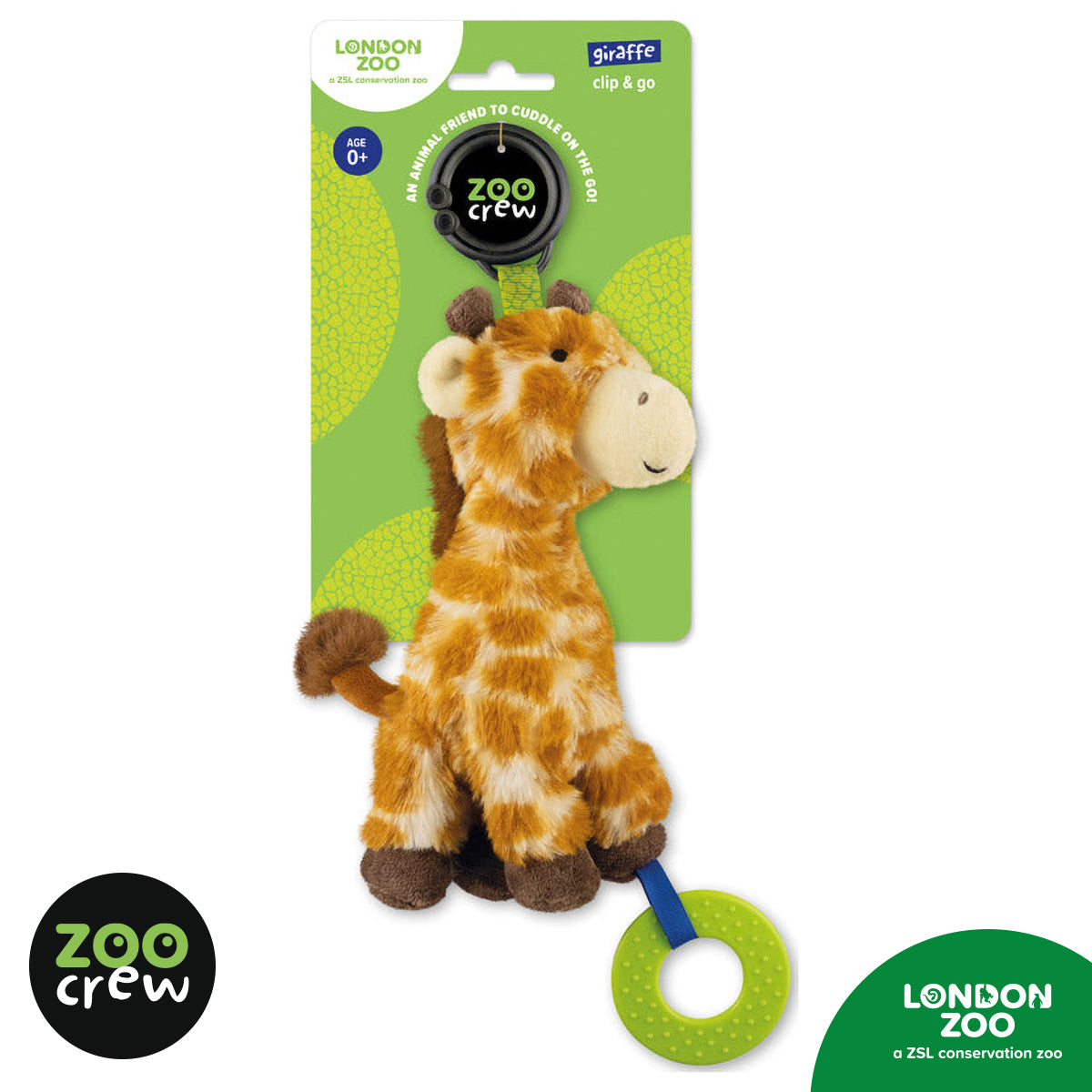 giraffe Clip & Go Giraffe (5060236484222) by Make Believe Ideas