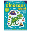 First Spread of Balloon Stickers Dinosaur Island Activity Book (9781788437103)