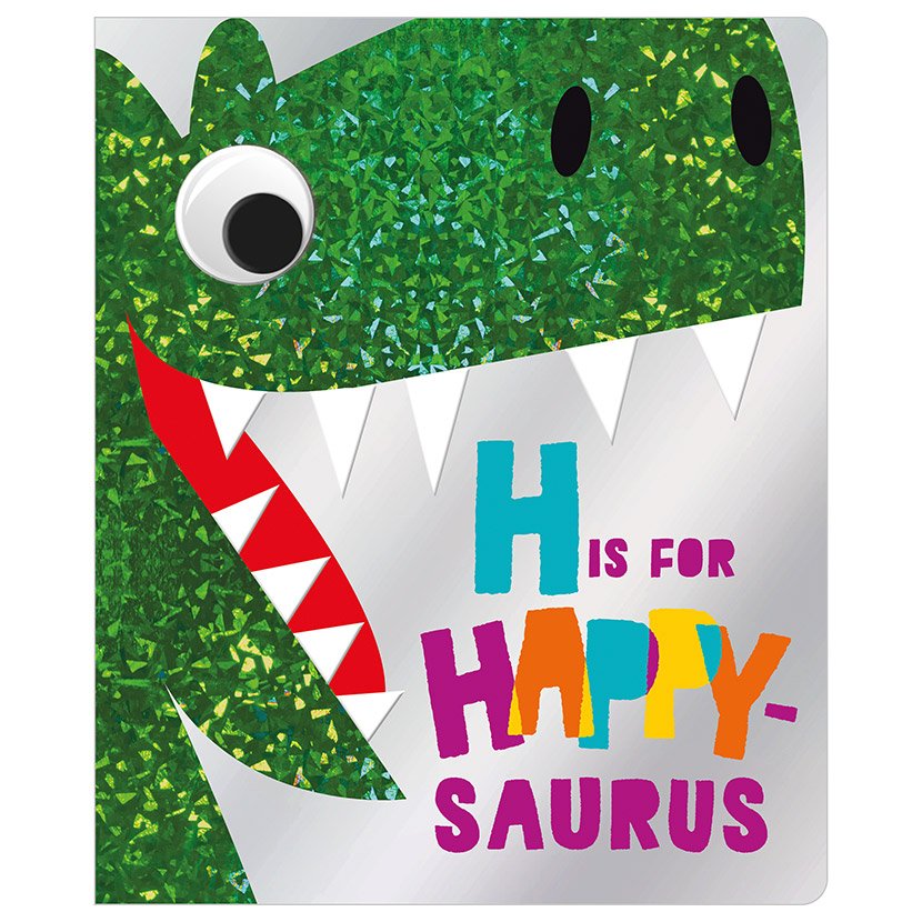 First Spread of H is for Happy-saurus (9781788439800)
