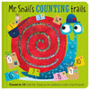 First Spread of Mr Snail's Counting Trails (9781805441359)