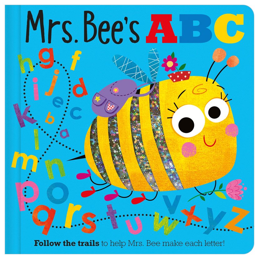 First Spread of Mrs Bee's ABC (9781805441403)
