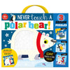 First Spread of Never Touch a Polar Bear Jigsaw (9781800580459)