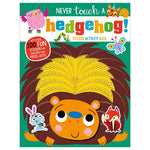 First Spread of Never Touch a Hedgehog Sticker Activity Book (9781789477924)