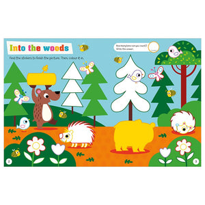 Never Touch a Hedgehog Sticker Activity Book