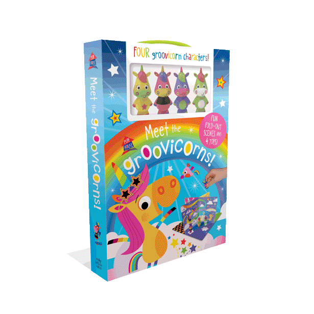 Cover of Meet the Groovicorns (9781788436977)