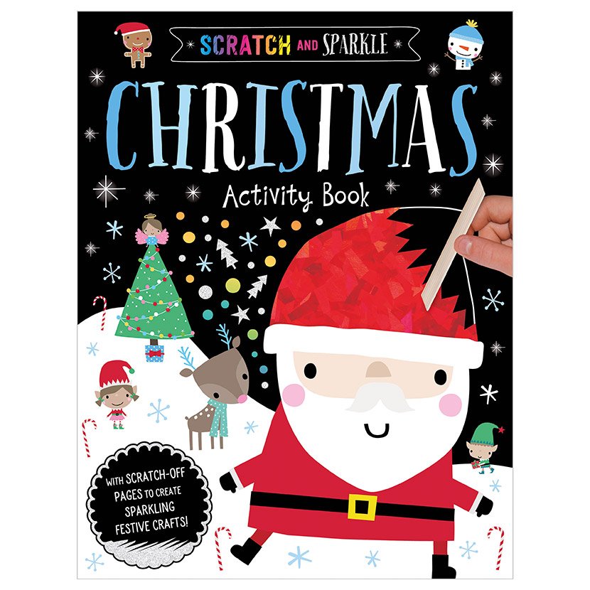 First Spread of Scratch and Sparkle Christmas Activity Book (9781789470581)