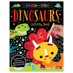 First Spread of Scratch and Sparkle Dinosaurs Activity Book (9781788437158)