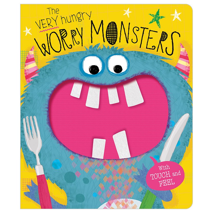 First Spread of The Very Hungry Worry Monsters (9781789477429)