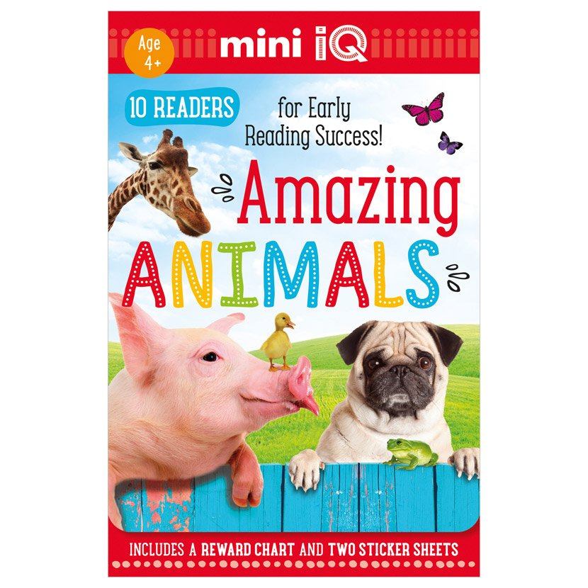 First Spread of Amazing Animals Readers Box Set (9781805443254)