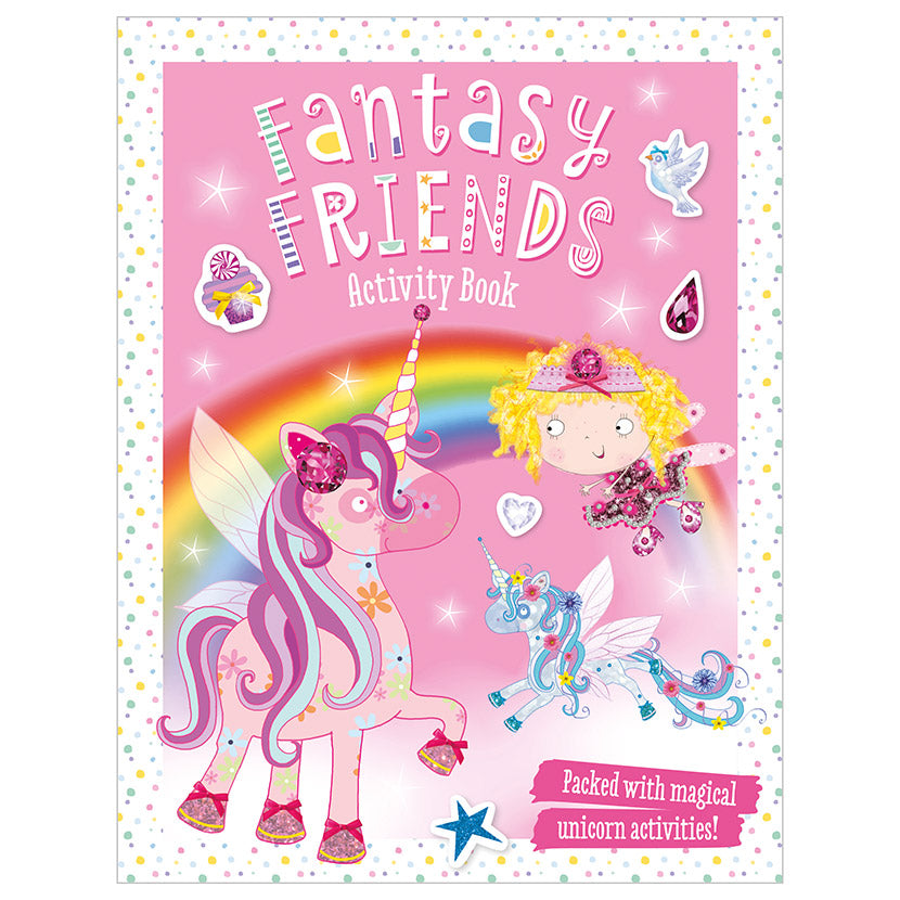 I Love Unicorns Sticker Activity Case