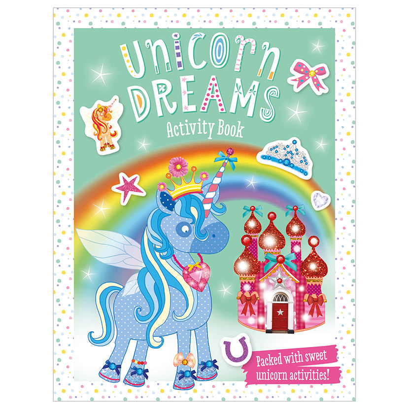 I Love Unicorns Sticker Activity Case
